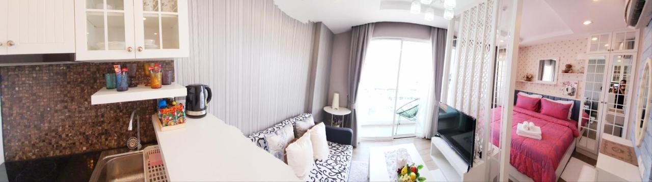 Sweet Seaview Flr6 With Toproop Pool Flr7 At The Blux Bangsaen Eksteriør bilde